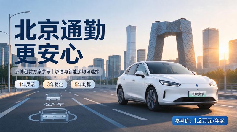 京牌租赁业务接待大厅